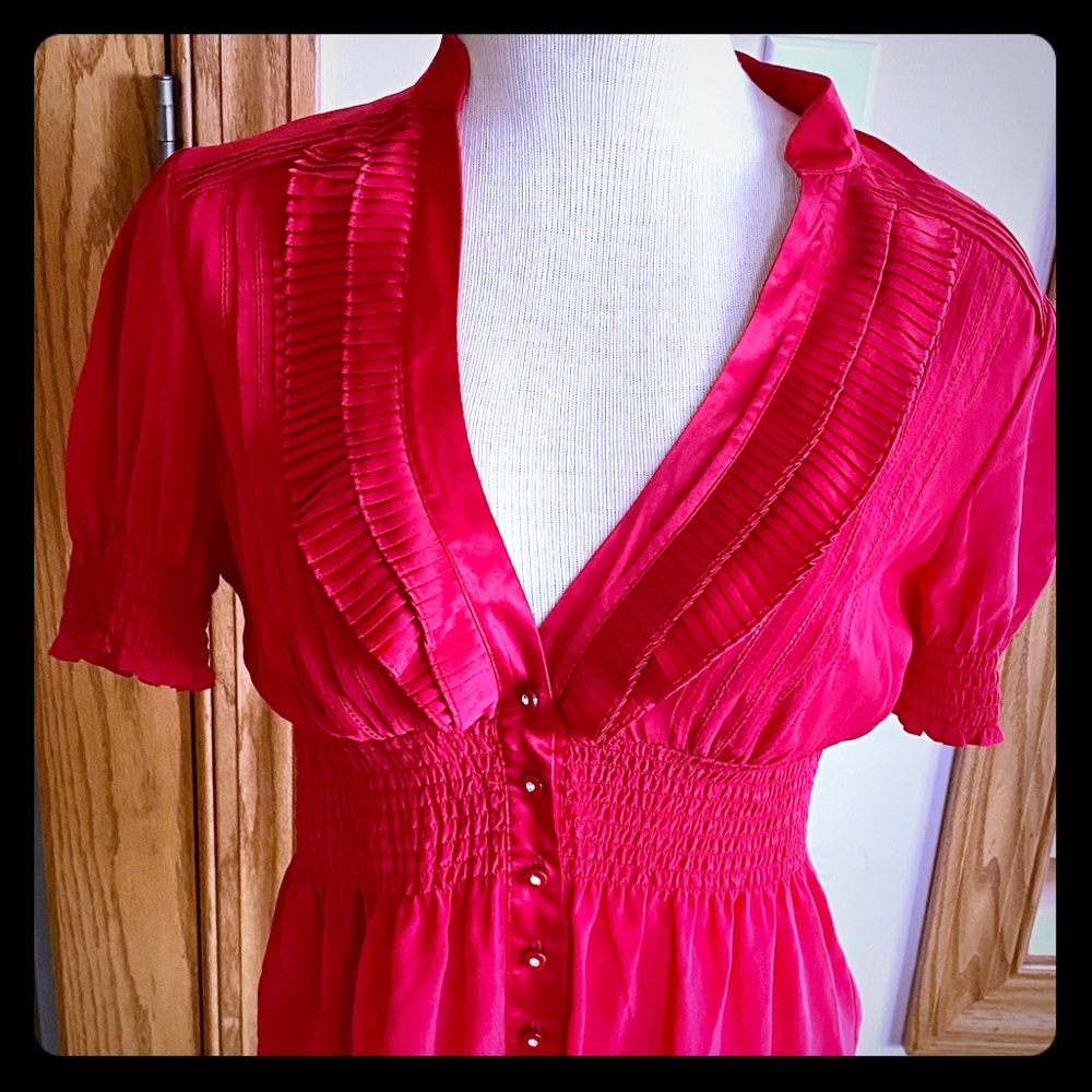 Bebe silk blouse
